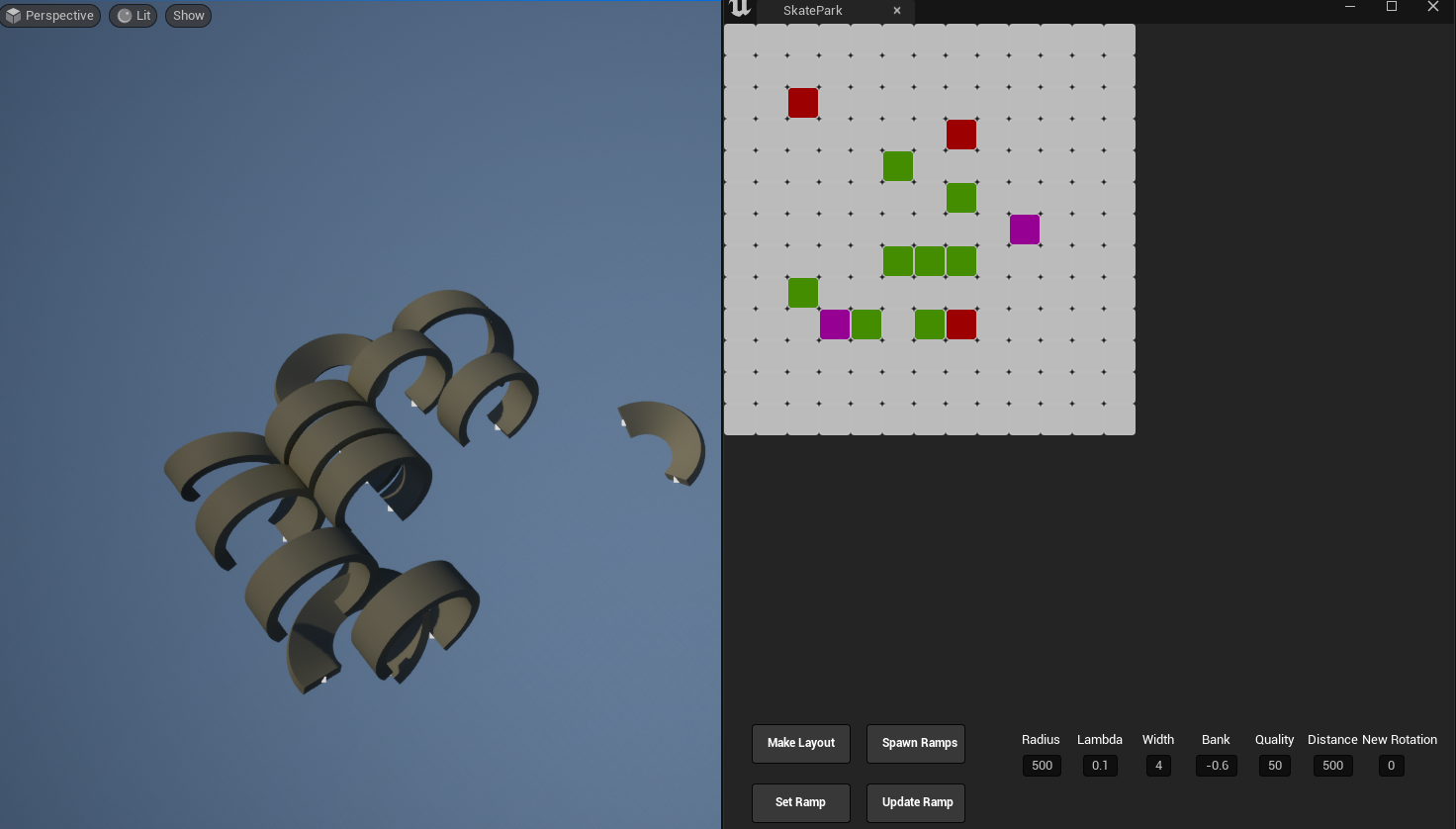 Image of blueprint used for custom button widget