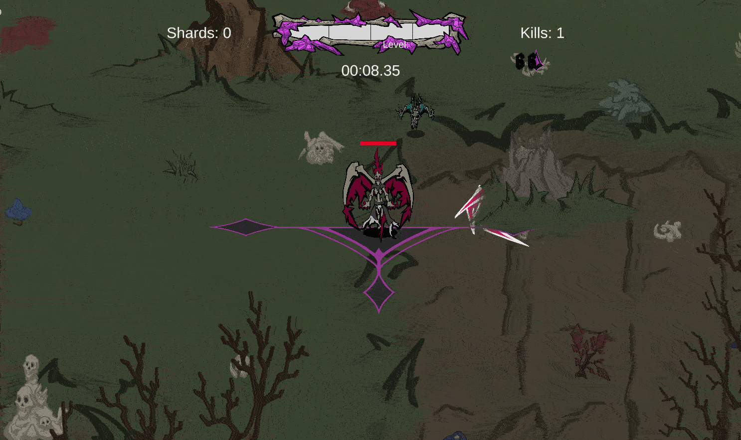 Screen shake on enemy hit