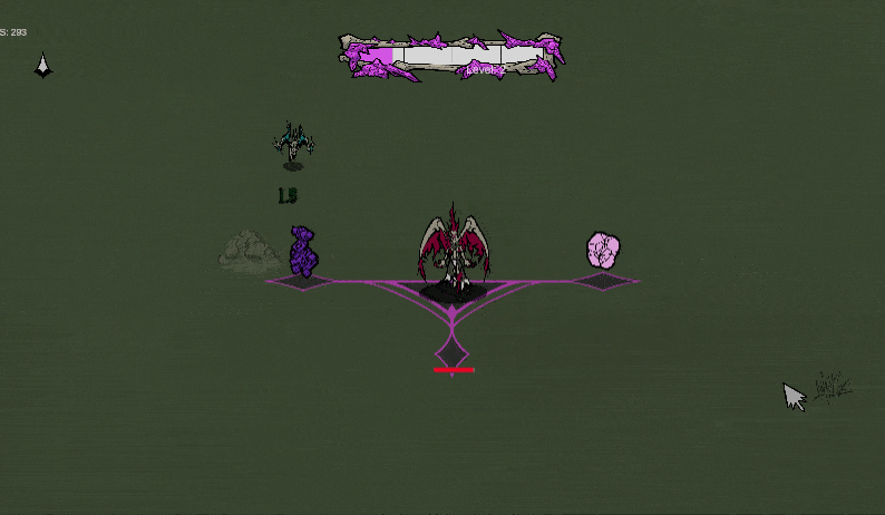 This gif shows the placement process of crystals